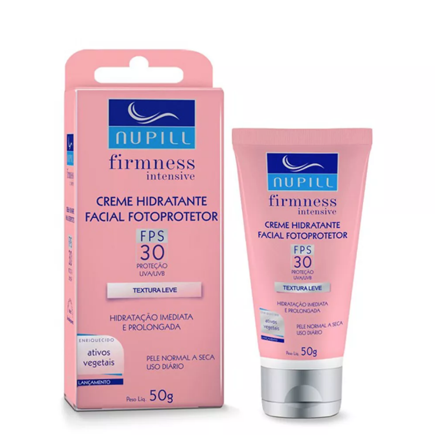 CREME HIDRAT. FOTOPROTETOR FPS 30 - 50G - NUPILL