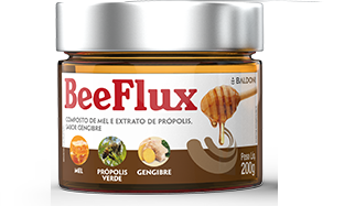 Composto de Mel Extrato de Própolis Gengibre 200g BEEFLUX - BALDONI