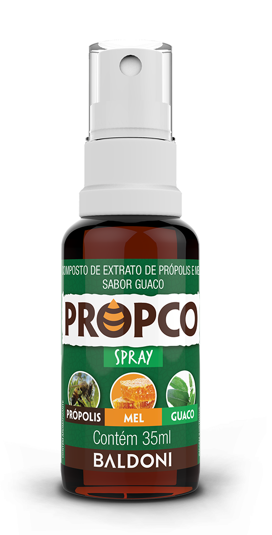 Composto Extrato de Própolis GUACO SPRAY 35ML PROPCO - BALDONI