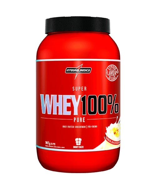 SUPERWHEY 100% 907G V2 BAUNILHA - INTEGRALMEDICA