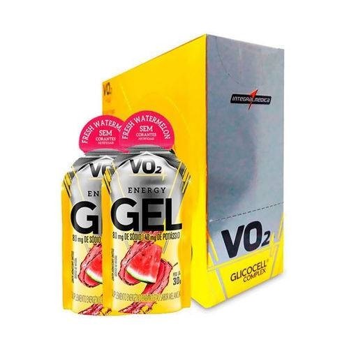 VO2 ENERGY GEL  MELANCIA 10 UNID - INTEGRALMEDICA.