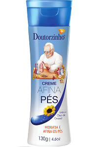 Creme Hidratante Afina Pés 130g + Desodorante  - DOUTORZINHO