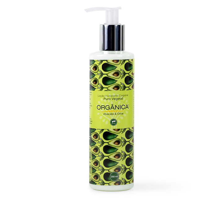 HIDRATANTE CORPORAL ABACATE  E OLIVA 250ML - ORGANICA