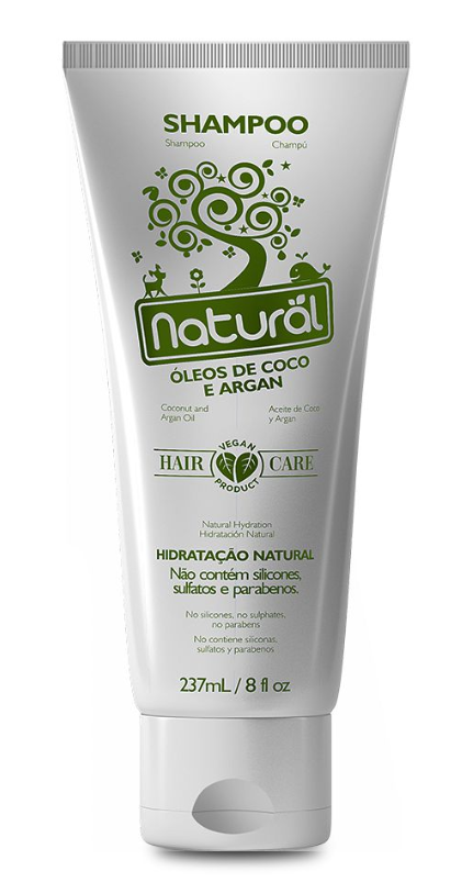 SH C/OLEO DE COCO E ARGAN 237ML-NATURAL SUAVETEX