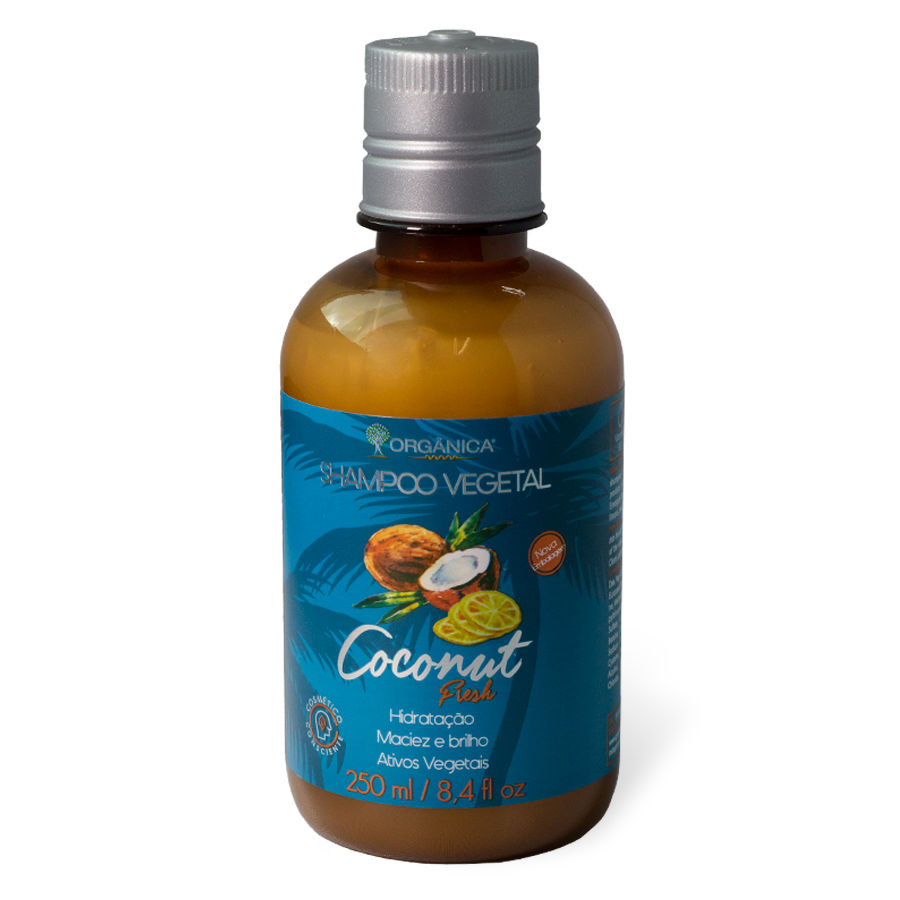 SH VEGETAL  USO DIARIO COCONUT FRESH 250ML - ORGANICA