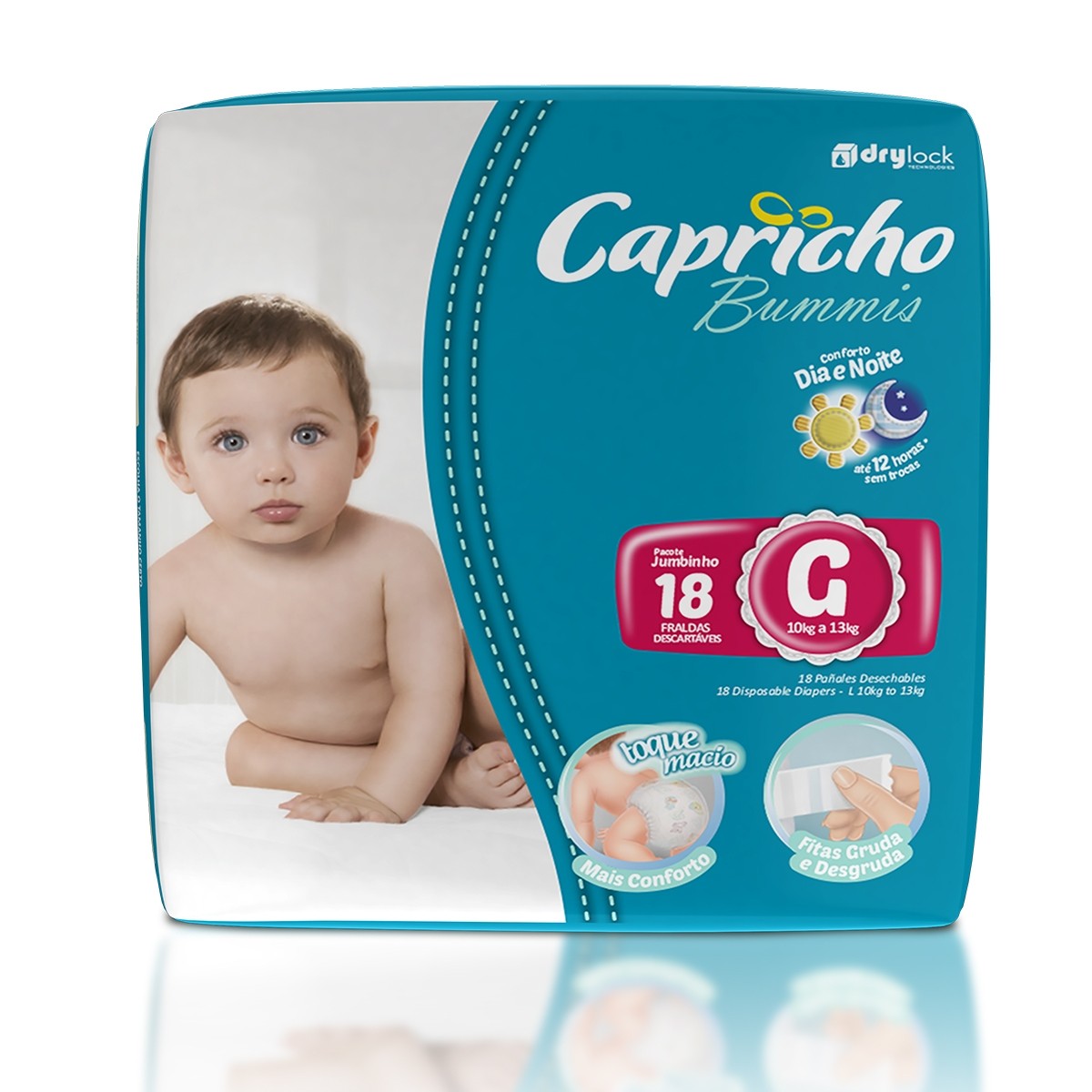 Fralda Descartável Bummis Jumbinho G 12X18 - CAPRICHO