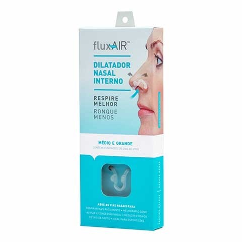 DILATADOR NASAL INTERNO CART.MIX C/2 - TAM M/G - FLUX AIR