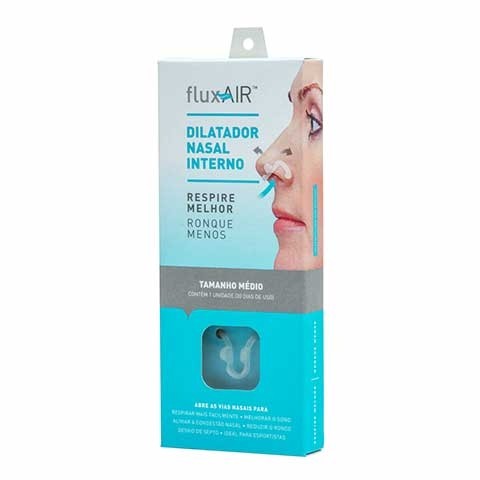 DILATADOR NASAL INTERNO CART.C/1 TAM - FLUX AIR