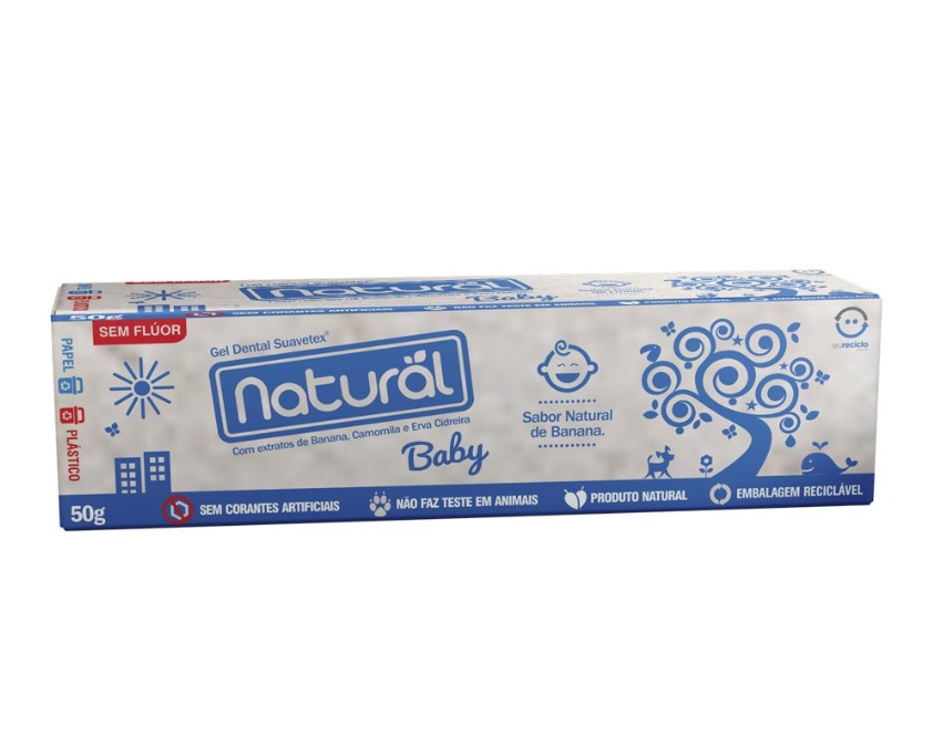 GEL DENTAL BABY C/EXT B.CAMOM ERVACIDRE 80G-NATURAL SUAVETEX