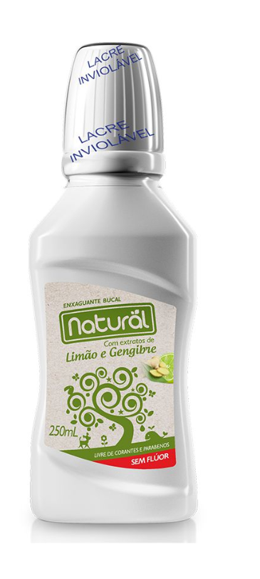 ENX.BUCAL C/EXT LIMAO E GENGIBRE 250ML - NATURAL SUAVETEX