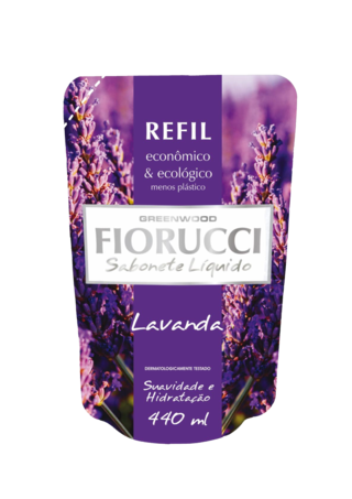 SABONETE LIQUIDO LAVANDA REFIL 440ML - FIORUCCI