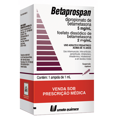 BETAPROSPAN 5MG+2MG/ML +AMP+SER+AG - UNIAO QUIMICA