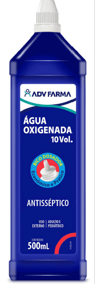 ÁGUA OXIGENADA 10VOL. 500ML COD.14 - ADV.