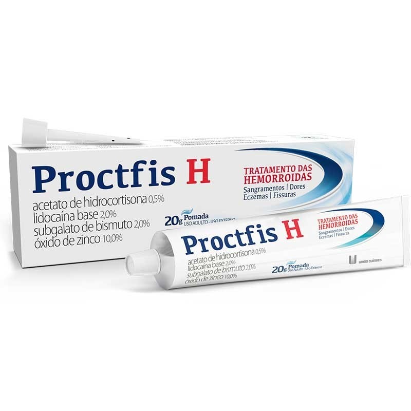 PROCTFIS H POM BG 20G + 10 APLICADORES - UNIAO QUIMICA