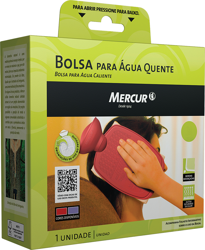 BOLSA AGUA QUENTE 1,4L BORDO BC0013-BO - MERCUR