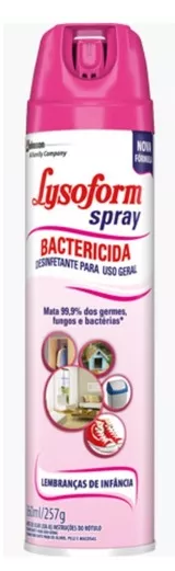 DESINFETANTE BACTERICIDA SPRAY LEMB.INFANCIA 360ML -LYSOFORM