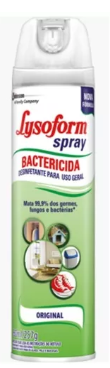 DESINFETANTE BACTERICIDA SPRAY ORIGINAL 360ML - LYSOFORM