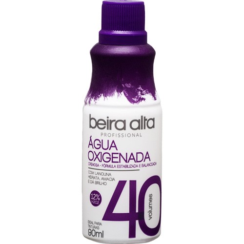 AGUA OXIGENADA 40VOL. 90ML - BEIRA ALTA