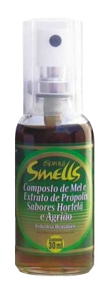 COMPOSTO MEL EXTRATO PROPOLIS HORTELAAGRIAO SPRAY 30ML-SMELL