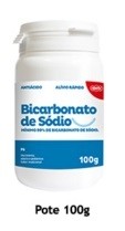 Bicarbonato de Sódio Pote com 100g COD.367 - ADV