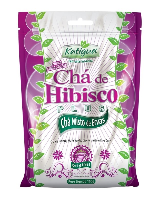 CHA DE HIBISCO PLUS 100G KATIGUA