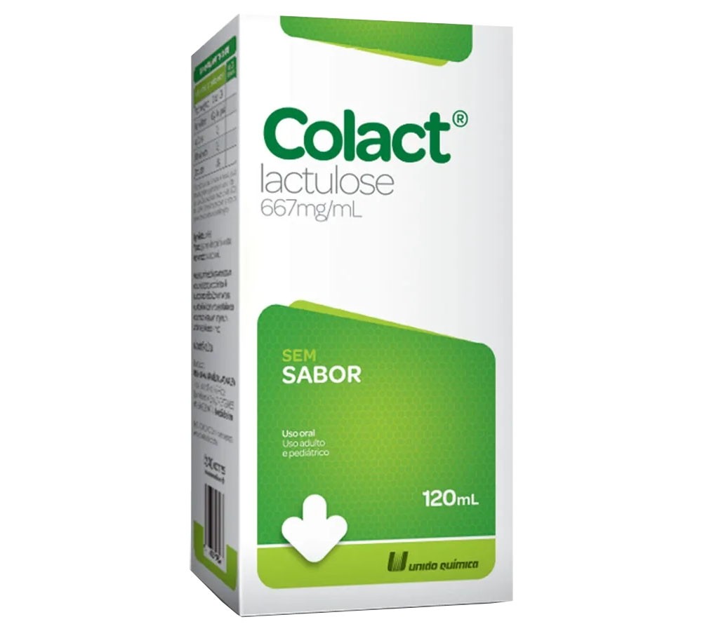 COLACT 667MG/ML 120ML SEM SABOR - UNIAO QUIMICA