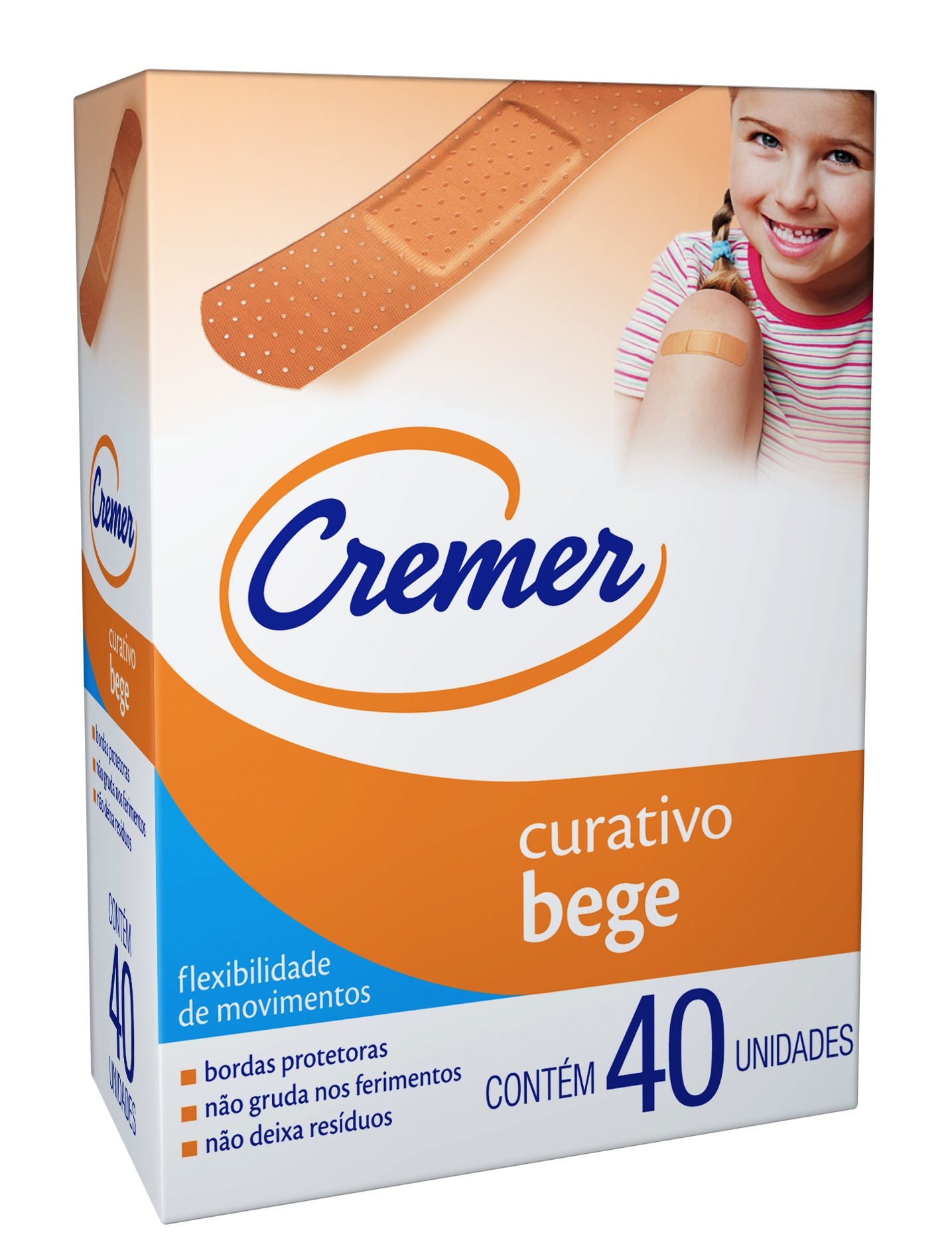 CURATIVO BEGE C/40 - CREMER