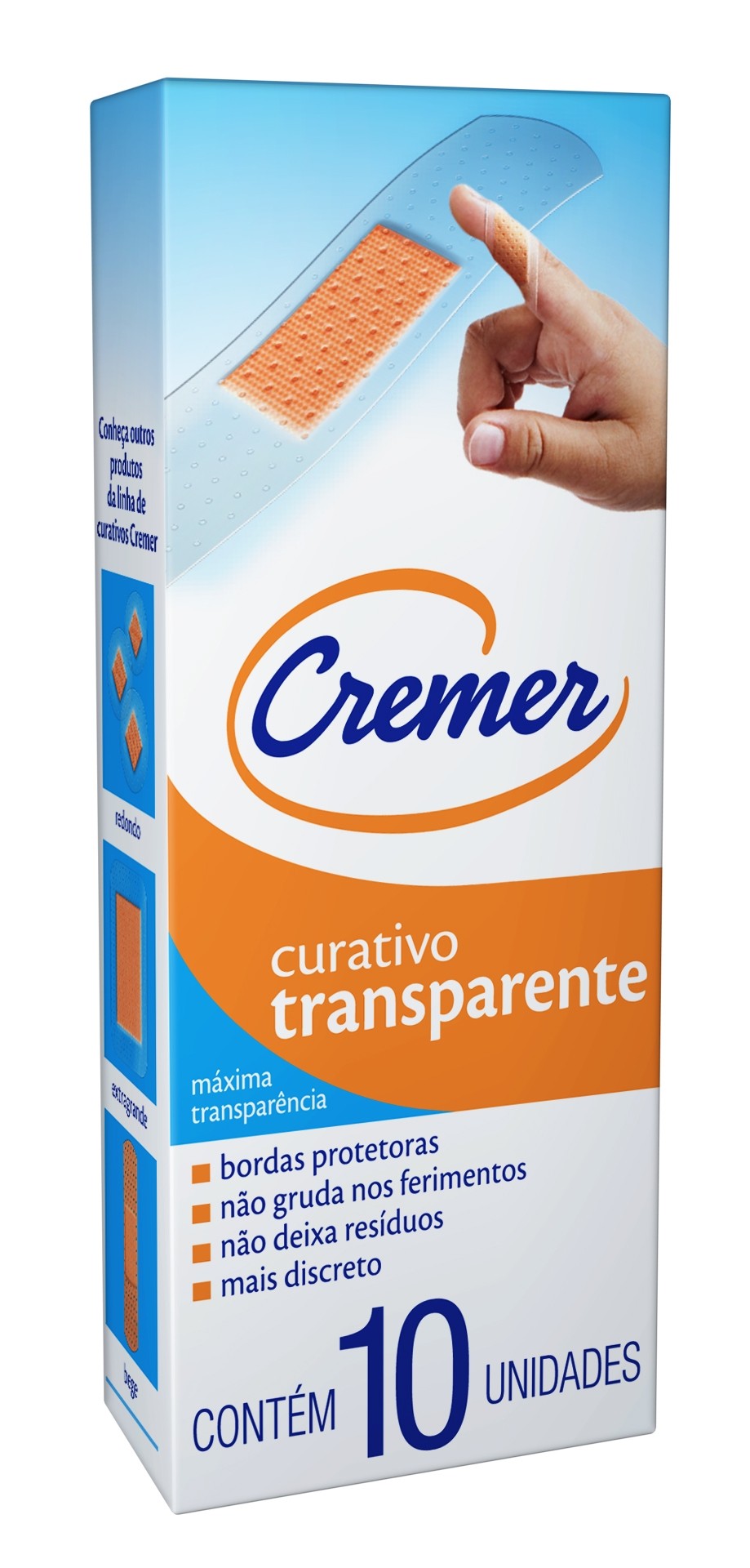 CURATIVO TRANSPARENTE C/10 - CREMER