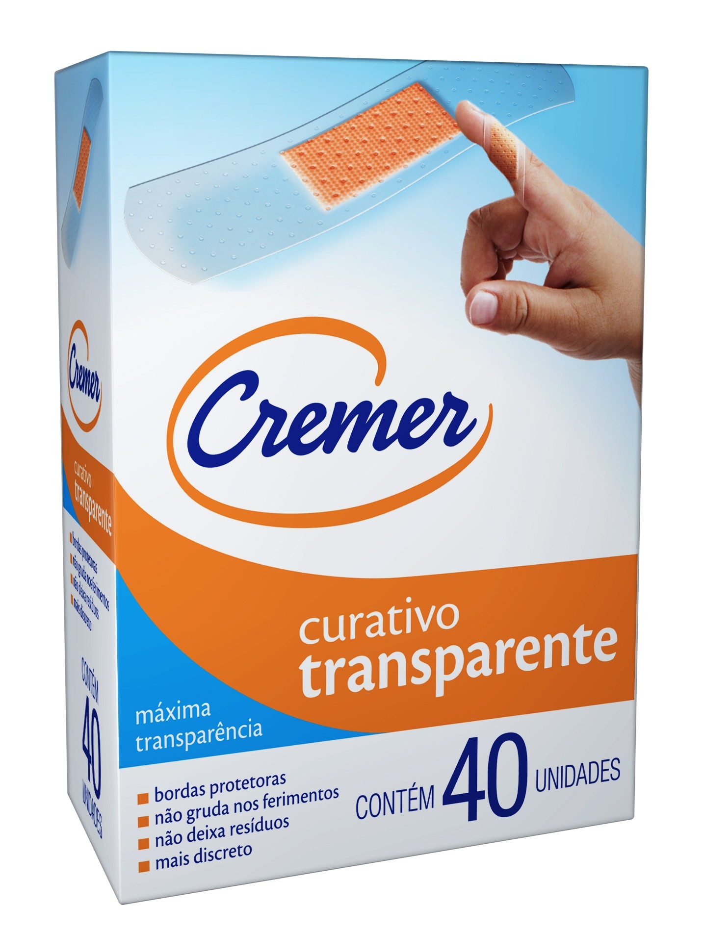 CURATIVO TRANSPARENTE C/40 - CREMER