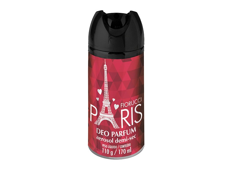 DESODORANTE AEROSOL DEMI-SEC PARIS 110G/170ML - FIORUCCI