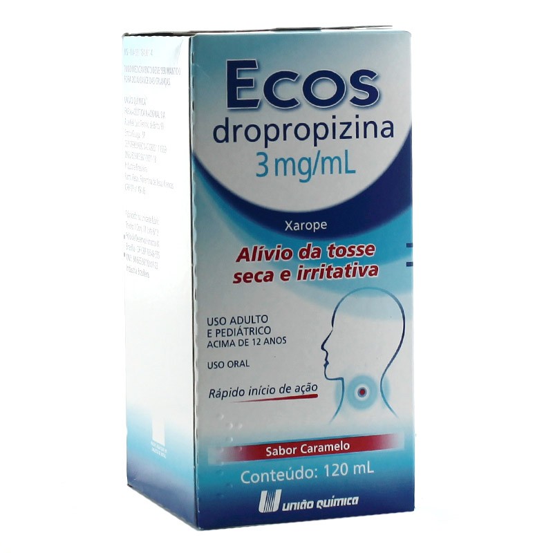 ECOS XAROPE X 120ML - UNIAO QUIMICA.