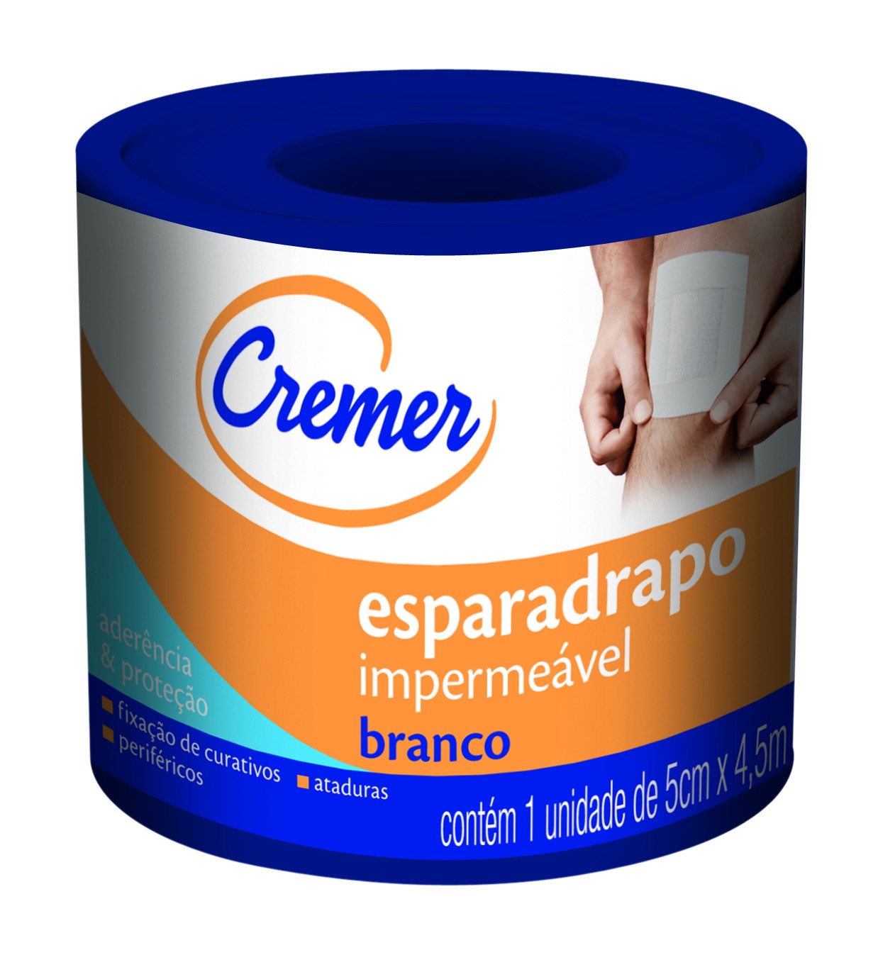 ESPARADRAPO IMPERMEAVEL 5CM X4,5M - CREMER