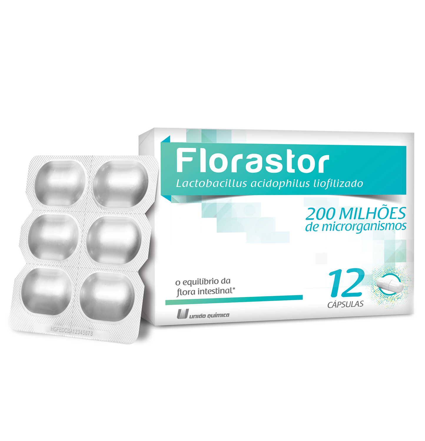 FLORASTOR CAP X 12 - UNIAO QUIMICA