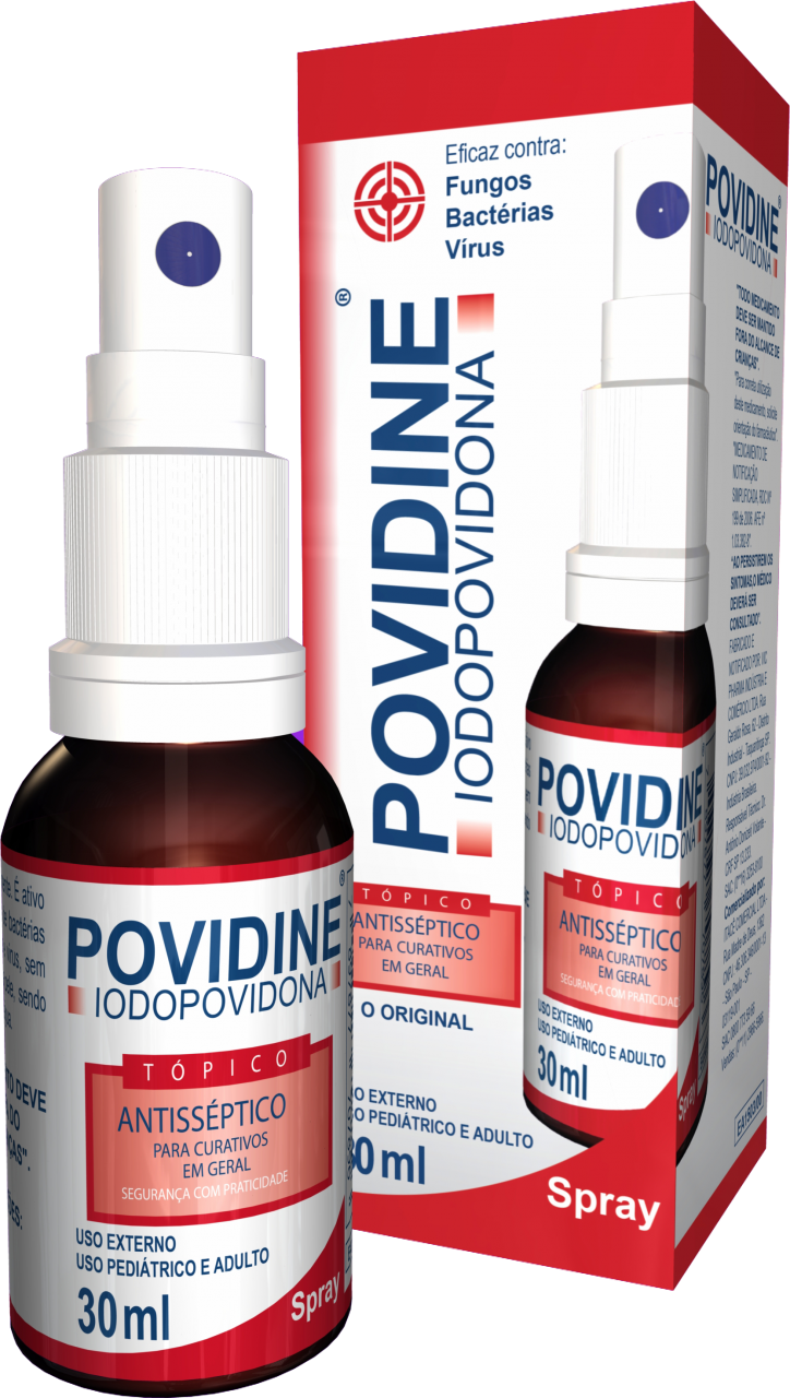 IODOPOVIDONA SPRAY 30ML - POVIDINE