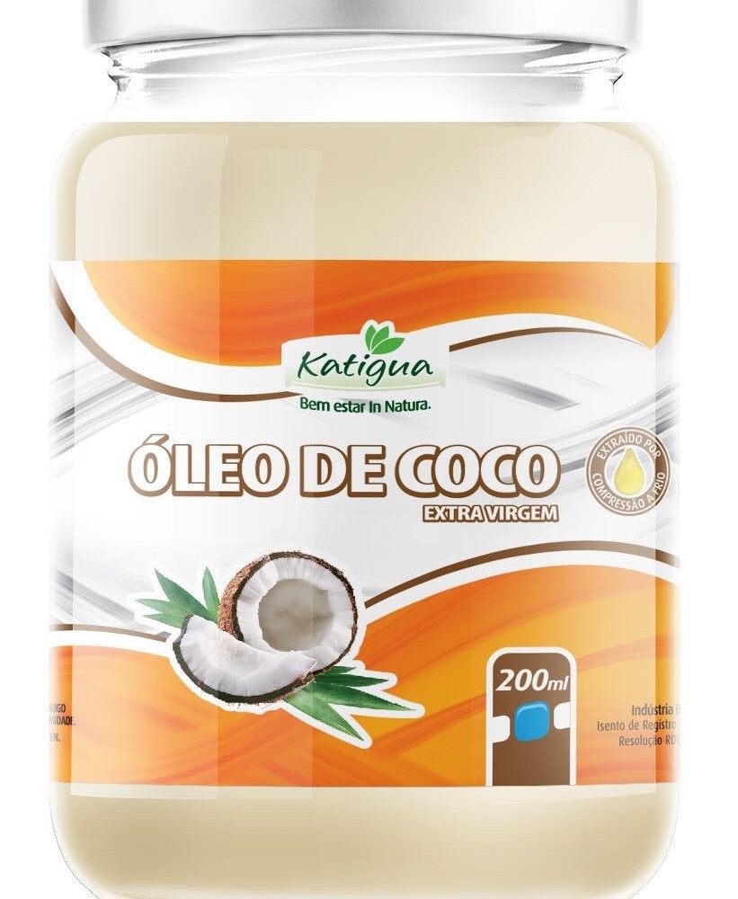 OLEO DE COCO C/ 200ML - KATIGUA