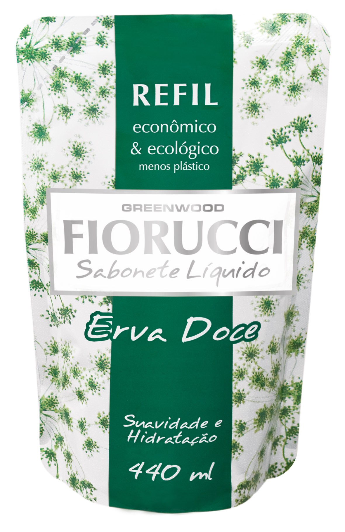 SABONETE LIQUIDO ERVA DOCE REFIL 440ML - FIORUCCI