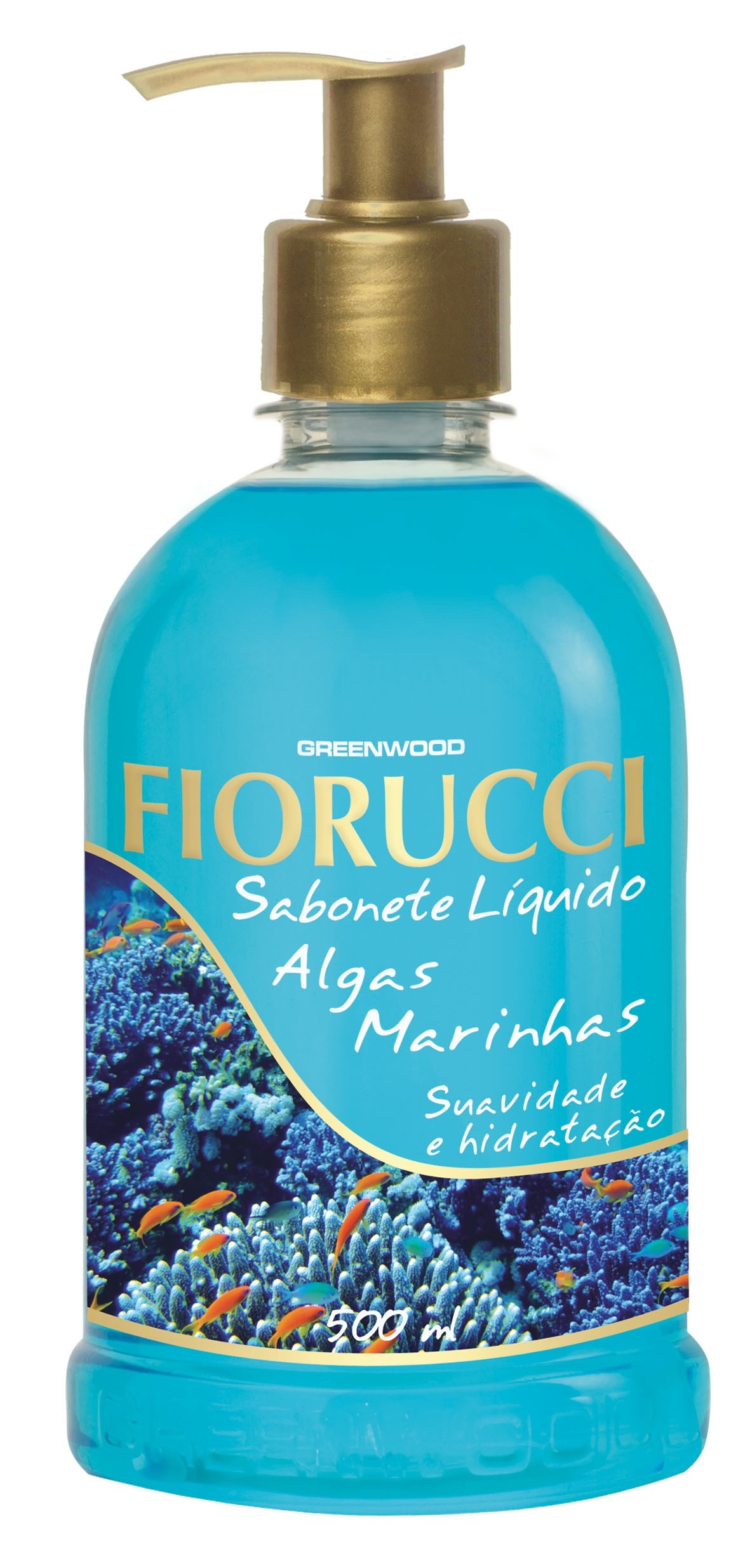 SABONETE LIQUIDO ALGAS MARINHAS 500ML - FIORUCCI