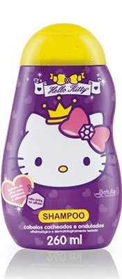 SH CABELOS CACHEADOS E ONDULADOS 260ML - HELLO KITTY.