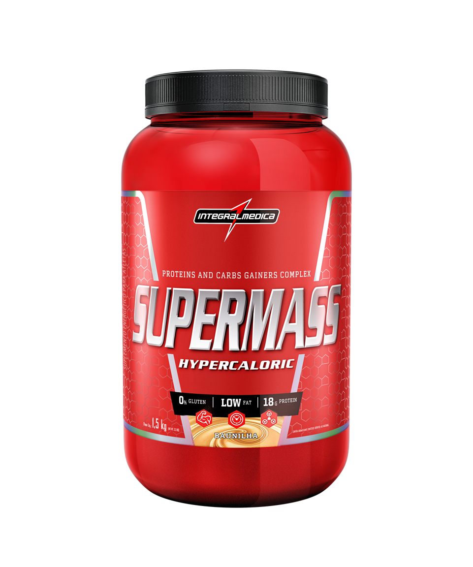 SUPERMASS 1,5KG BAUNILHA - INTEGRALMEDICA