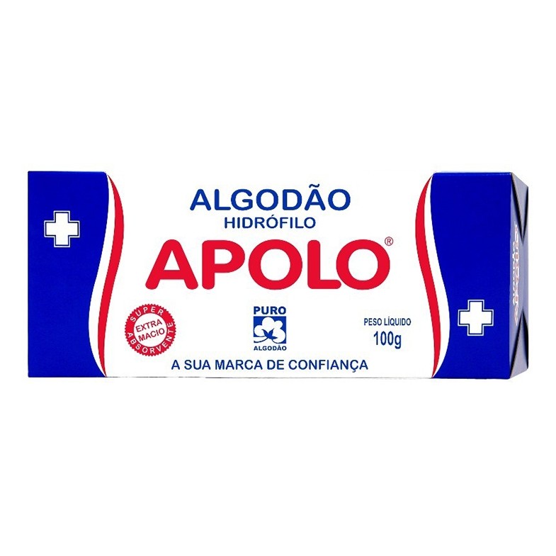 ALGODÃO CAIXA 100G - APOLO