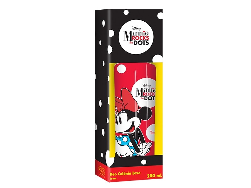 DEO COLONIA 230ML MINNIE LOVE - GDS MARCAS.