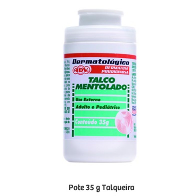 TALCO MENTOLADO 35G COD.117 - ADV