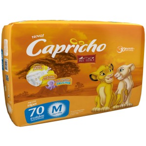 FRALDA DESC. REI LEAO HIPER M 4X70 - CAPRICHO