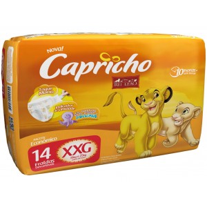 FRALDA DESC. REI LEAO HIPER XXG 4X40 - CAPRICHO