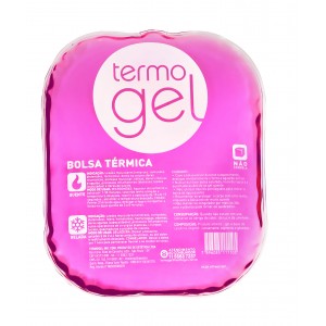 BOLSA TERMICA CRYSTAL 17X20CM ROSA - TERMOGEL