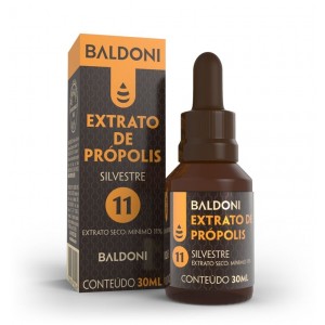 EXTRATO DE PROPÓLIS SILVESTRE 11% 30ML - BALDONI