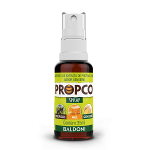 Composto Extrato de Própolis Gengibre Spray  35ML PROPCO - BALDONI