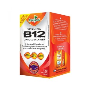 VITAMINA B12 (IDR100%) 125MG 120 MINI CAPS - KATIGUA.