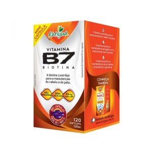 VITAMINA B7 (IDR100%) 125MG 120 MINI CAPS - KATIGUA