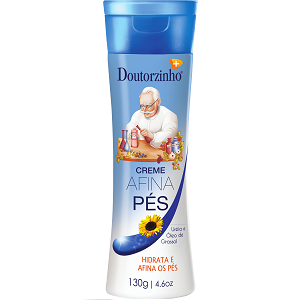 Creme Hidratante Afina Pés 130g + Desodorante  - DOUTORZINHO